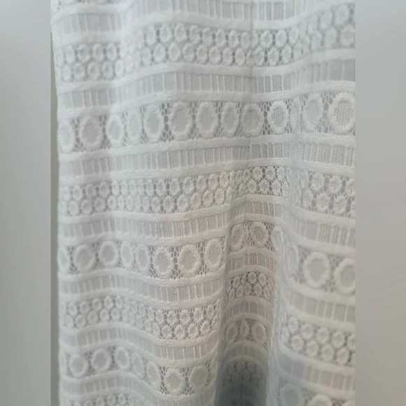 Womens Lilly Pulitzer Larina Shift Dress Size Small White Knit Lace Resort 1102 - Picture 7 of 15